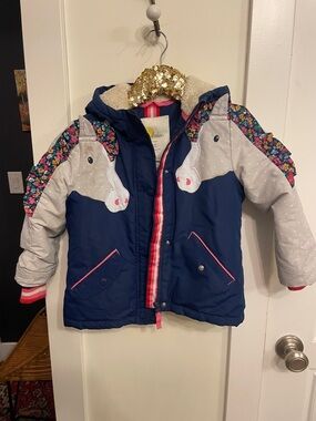 Boden girls horses Kids Jacket 4/5